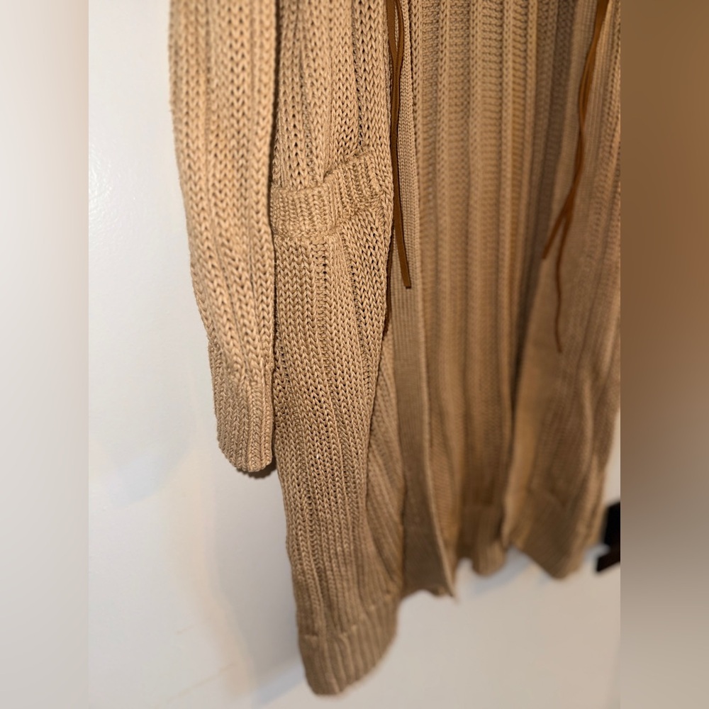 LAUREN RALPH LAUREN ribbed long cardigan SIZE: SMALL - Picture 5 of 10